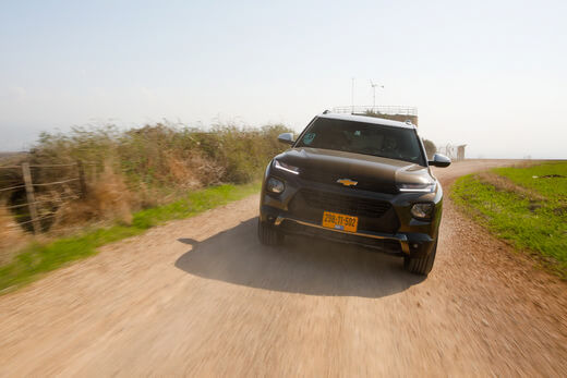 שברולט טריילבלייזר מבחן דרכים שברולט טריילבלייזר מבחן דרכים